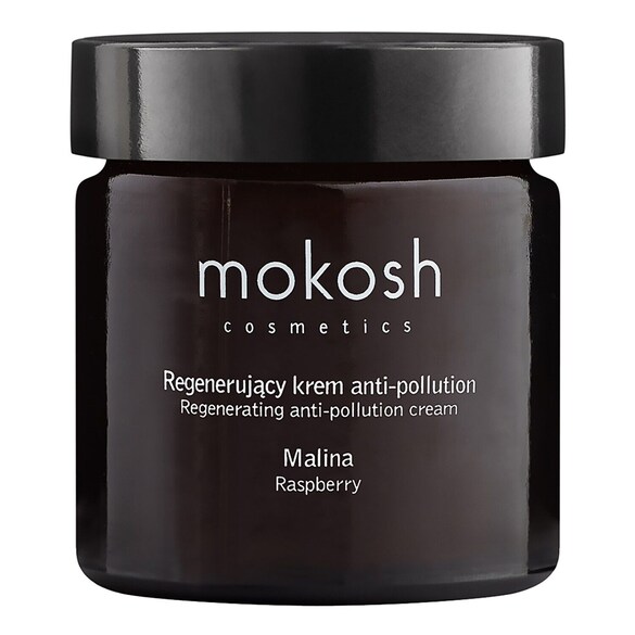 Regenerujący krem do twarzy anti-pollution - Malina, MOKOSH