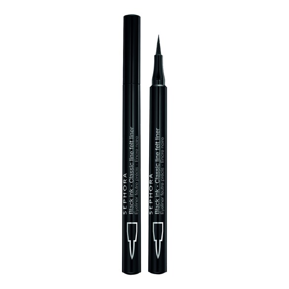 Black Ink - Wodoodporny eyeliner o precyzyjnej końcówce, SEPHORA COLLECTION