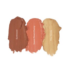 Mini Nudies Blush, Bronze, Glow Kit - Zestaw