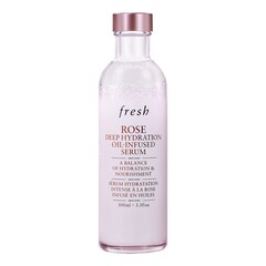 Rose Oil Serum – Nawilżające serum do twarzy z olejkiem różanym, FRESH