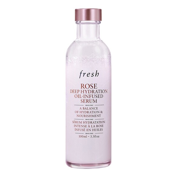 Rose Oil Serum – Nawilżające serum do twarzy z olejkiem różanym, FRESH