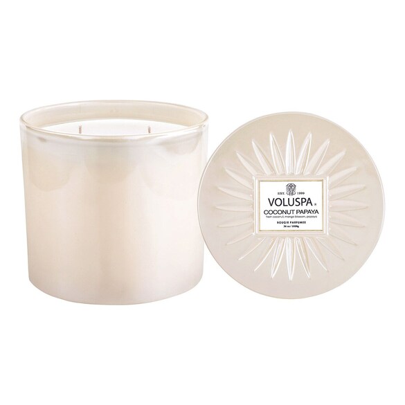 Vermeil Coconut Papaya Grande Maison Candle - Świeca , VOLUSPA