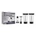 50 ml + 10 ml ​+ 50 ml + 30 ml