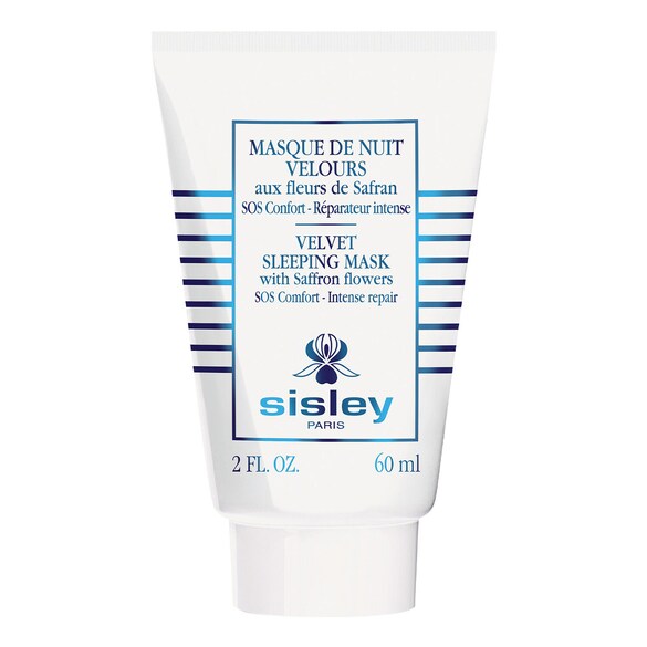 Velvet Sleeping Mask with Saffron Flowers - Maska do twarzy na noc, SISLEY