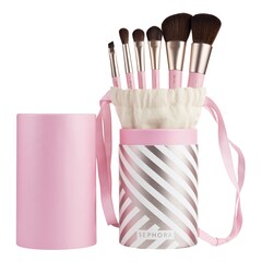 Zestaw 6 pędzli do makijażu oczu i twarzy, SEPHORA COLLECTION
