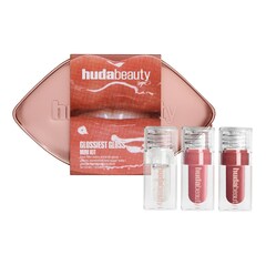 Glossiest Gloss Trio - Zestaw do makijażu ust, HUDA BEAUTY