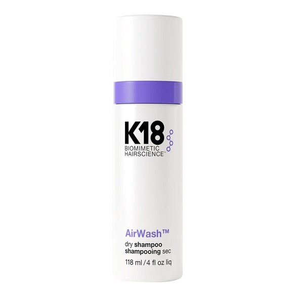 Suchy szampon AirWash - Redukuje sebum i usuwa nieprzyjemne zapachy, K18
