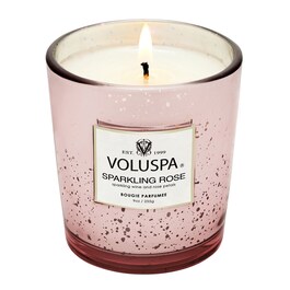 Vermeil Sparkling Rose Classic Candle - Świeca 
