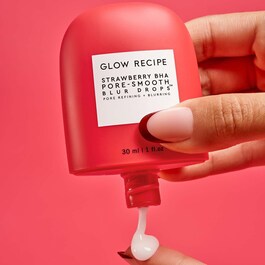 Strawberry BHA Pore-Smooth Blur Drops - Krople z kwasami BHA wygładzające pory
