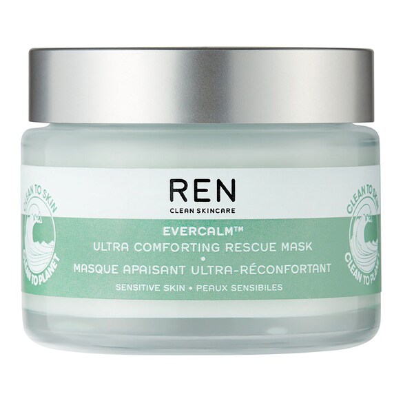 EVERCALM ULTRA COMFORTING RESCUE MASK - Maska łagodząca , REN CLEAN SKINCARE