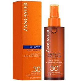 Sun Beauty - Jedwabista Oliwka Nadająca Połysk SPF30