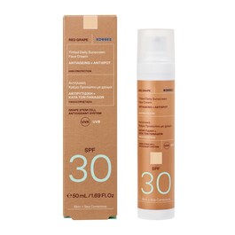 RED GRAPE - Koloryzujący krem ochronny do twarzy SPF30