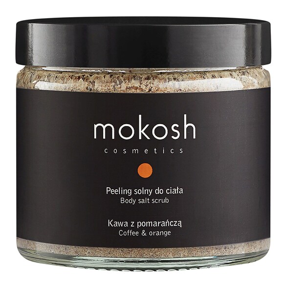 Kawa z pomarańczą - Peeling solny , MOKOSH