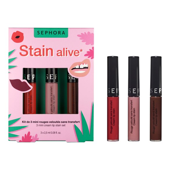 Stain alive – Zestaw 3 mini pomadek, SEPHORA COLLECTION