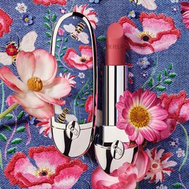 Rouge G - Etui z podwójnym lusterkiem „Floral Denim”