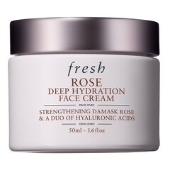 Rose Face Cream - Krem nawilżający do twarzy z kwasem hialuronowym, FRESH