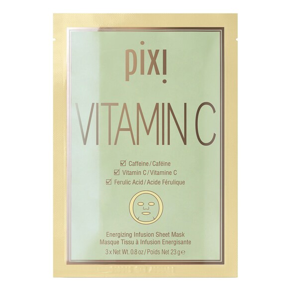 Vitamin C - Maska w płachcie o działaniu rozświetlającym, PIXI