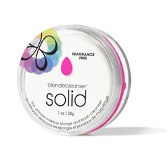 Blendercleanser Solid Fragrance-Free - Mydło do mycia gąbek i pędzli, BEAUTYBLENDER