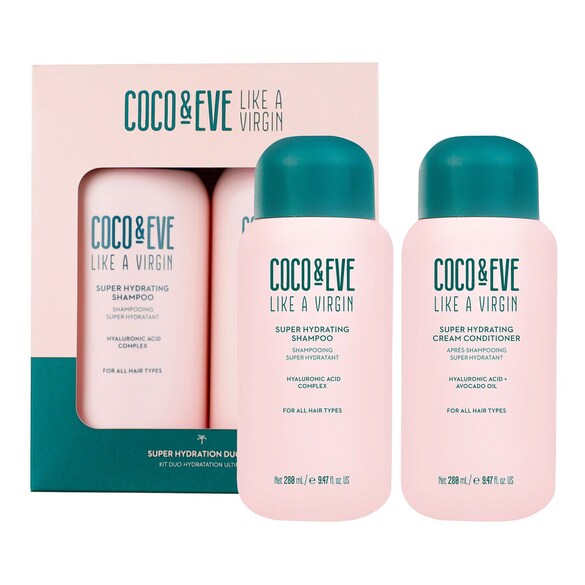 Super Hydration Duo - Zestaw nawilżający szampon i odżywka , COCO & EVE