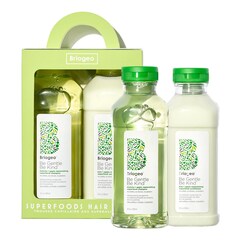 Superfoods — Zestaw do pielęgnacji włosów z jabłkiem, matchą i jarmużem, BRIOGEO