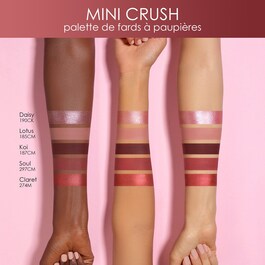 Valentines Kit Mini Crush - Mini paleta cieni do powiek z pędzelkiem