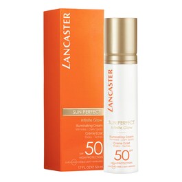 Rozświetlający krem do twarzy anty-aging SPF50