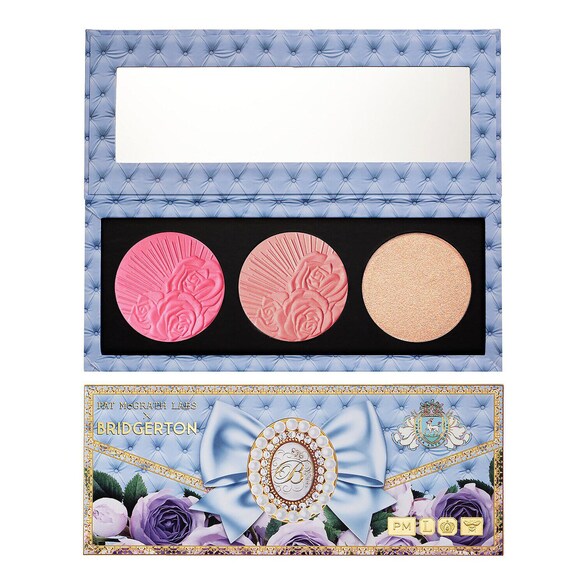 Pat McGrath Labs X Bridgerton Divine Blush + Glow Trio - Paleta do twarzy, PAT McGRATH LABS