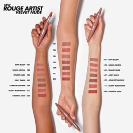 Pomadka Rouge Artist Velvet Nude — Matowa aksamitna pomadka do ust