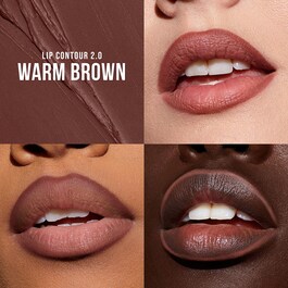 Lip Duo - 90s Brown - Błyszczyk i konturówka do ust