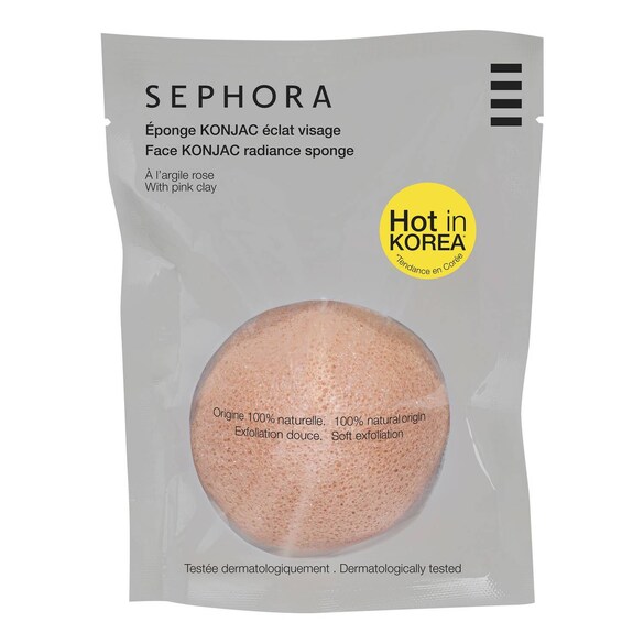 Gąbka KONJAC do twarzy - przywraca blask, SEPHORA COLLECTION