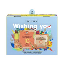Zestaw 3 rozświetlających produktów do twarzy – Wishing You