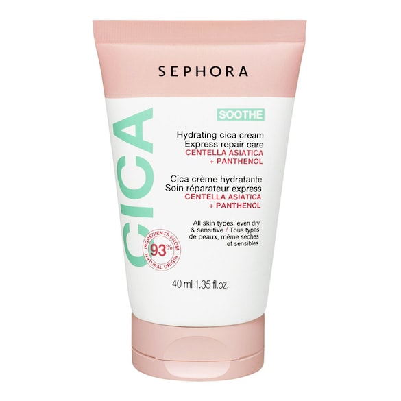 Pielęgnacyjny krem nawilżająco-regenerujący cica - Nawilża + Łagodzi, SEPHORA COLLECTION