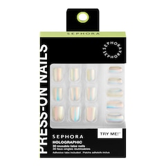 Zestaw sztucznych paznokci  - Efekt żelowy, profesjonalny rezultat, SEPHORA COLLECTION