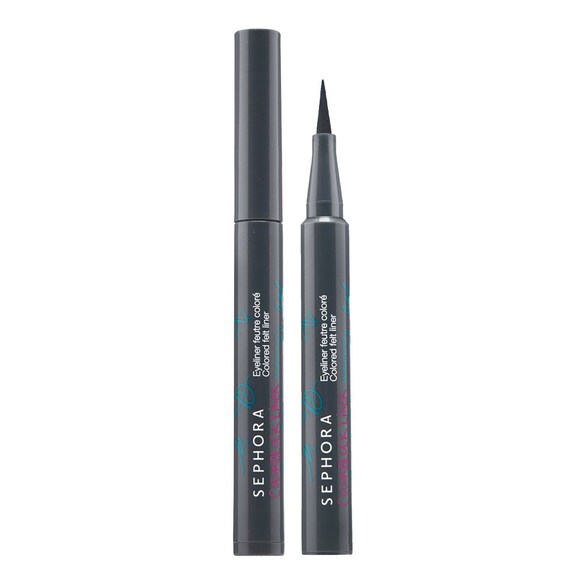 Waterproof Colored felt liner - Wodoodporny kolorowy eyeliner w pisaku, SEPHORA COLLECTION