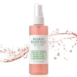Facial Spray with Aloe, Herbs and Rosewater - Mgiełka do twarzy
