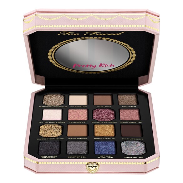 Pretty Rich Diamond Light Palette - Paleta cieni do powiek, TOO FACED