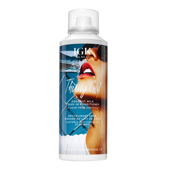 Thirsty Girl - Kokosowa odżywka do włosów bez spłukiwania, IGK