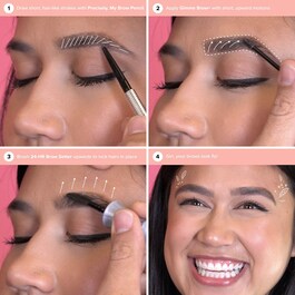 Feathered & Full Brows - Zestaw do brwi