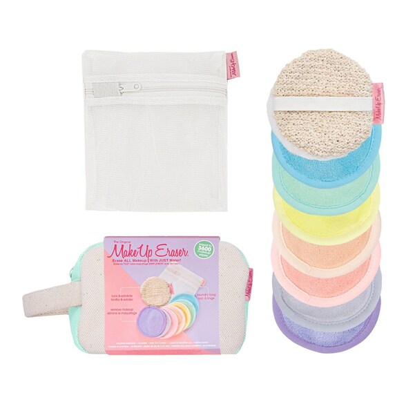 Pretty in Pastels 7 Day Kit - Chusteczki do demakijażu wielokrotnego użytku, MAKE UP ERASER
