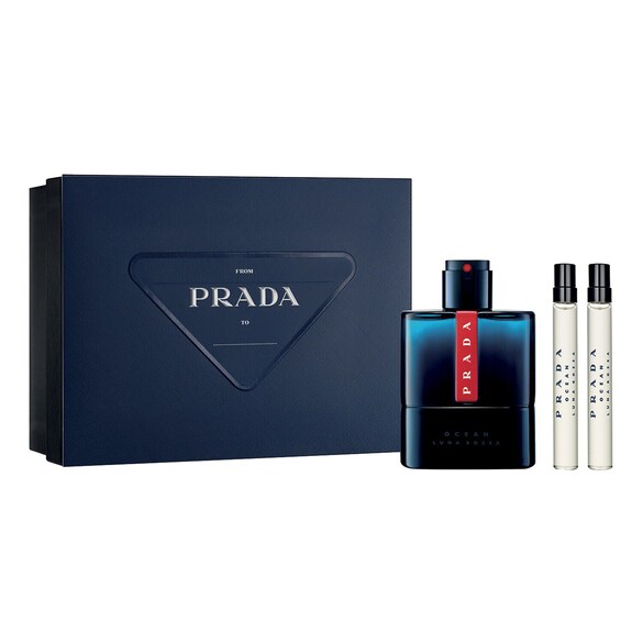 Luna Rossa Ocean - Zestaw prezentowy dla mężczyzn z wodą toaletową, PRADA