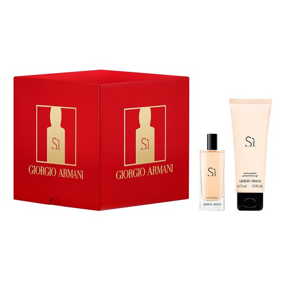 Zestaw świąteczny Si - woda perfumowana i żel, ARMANI