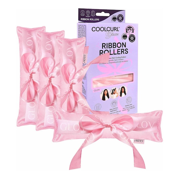 Coolcurl Ribbon Rollers - innowacjne wałki do kręcenia włosów na zimno , GLOV