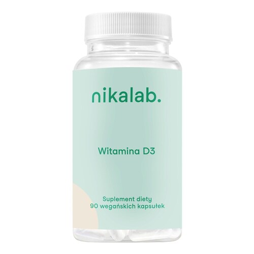 Nikalab - Witamina D3 - Suplement Diety - Vitamin B3 - Dla Kobiet