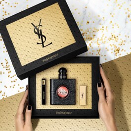 YSL Set for Her - Black Opium, mini maskara i mini pomadka
