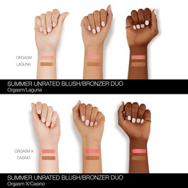 Summer Unrated Blush Bronzer Duo - Duo róż i bronzer