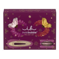 Holiday Set - Gumki do włosów i wsuwka, INVISIBOBBLE