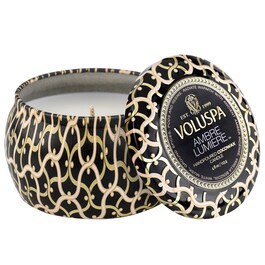 Maison Noir Ambre Lumiere Mini Tin Candle - Świeca 