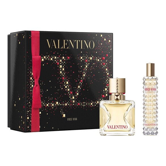Voce Viva - Zestaw świąteczny z wodą perfumowaną dla niej, VALENTINO