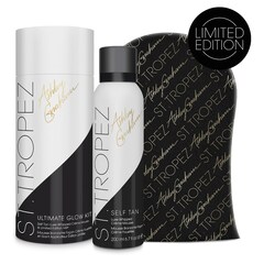 Kit Ultimate Glow Ashley Graham - Limitowany zestaw do samoopalania, ST TROPEZ