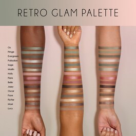 Retro Glam - Paleta cieni do powiek